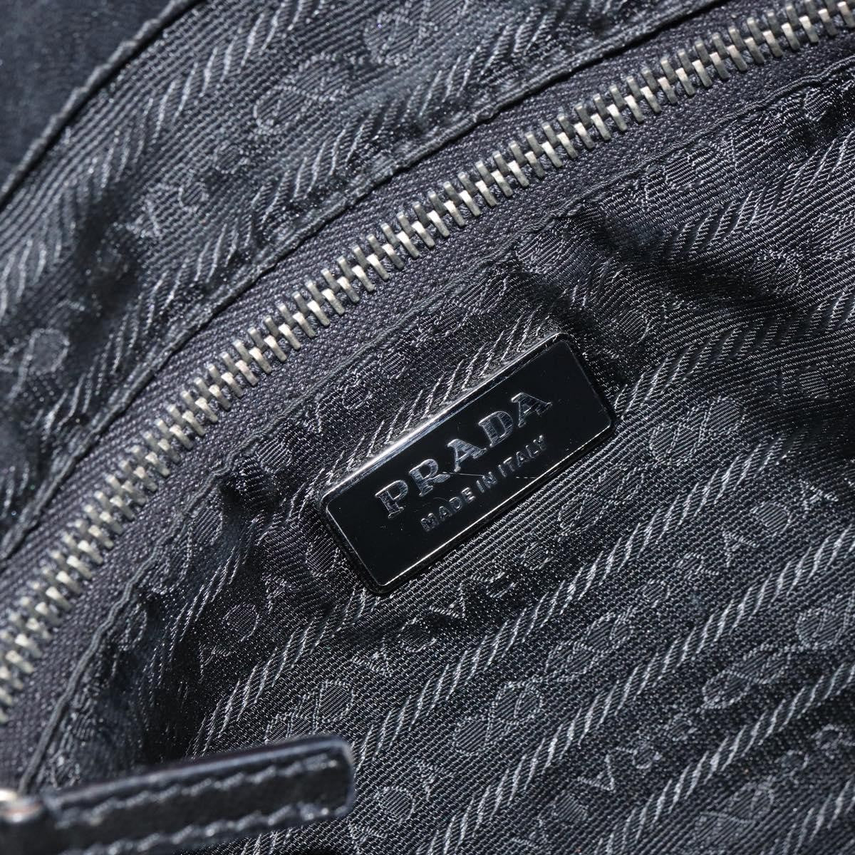 Prada Vintage Shoulder Bag Tessuto, BLACK, NYLON, Shoulder bag