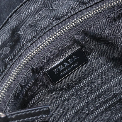 Prada Vintage Shoulder Bag Tessuto, BLACK, NYLON, Shoulder bag