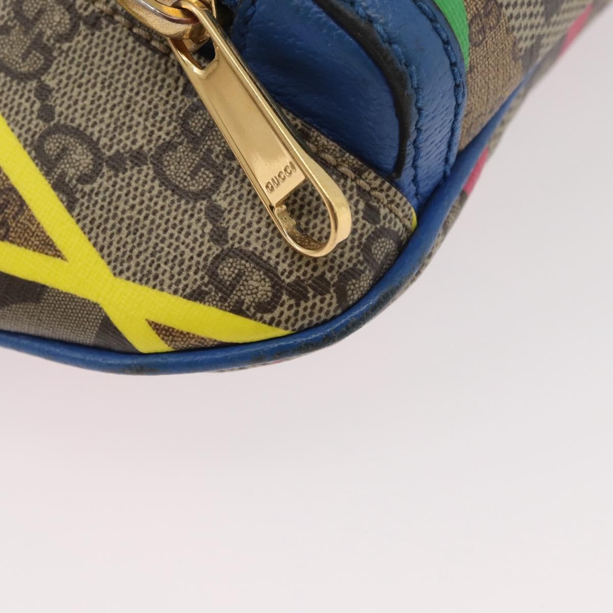 Gucci GG Supreme Belt Bag GG Coated Canvas and Leather, Multicolour, PVC, Crossbody Bag