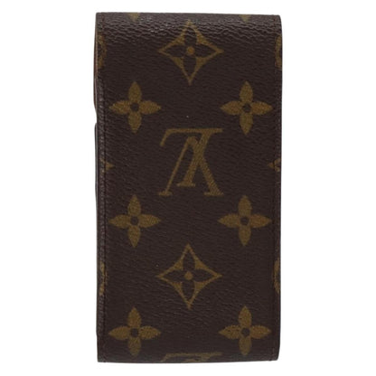 Louis Vuitton Etui Cigarette Case Monogram canvas, BROWN, CANVAS, Toiletry Case