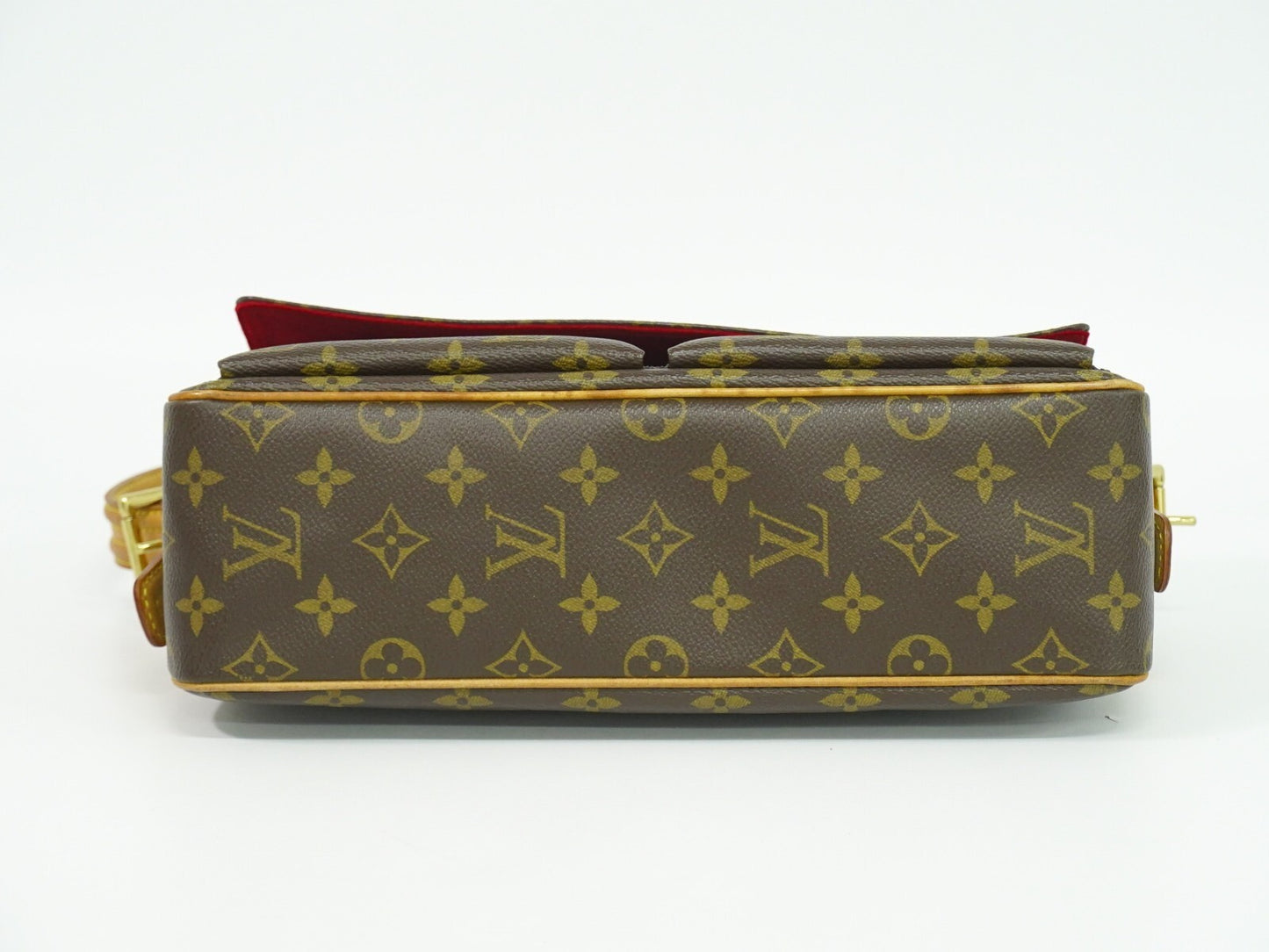 Louis Vuitton Viva Cite Handbag Monogram Canvas, BROWN, CANVAS, Shoulder bag