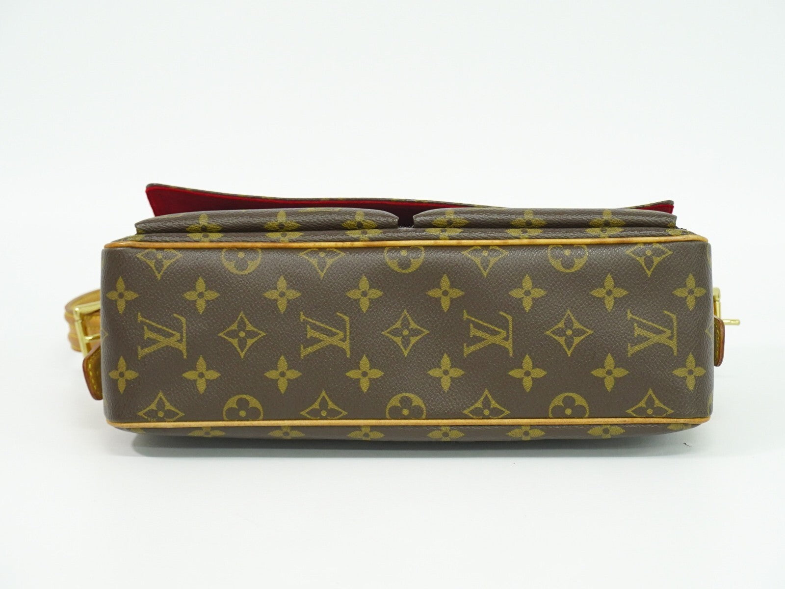 Louis Vuitton Viva Cite Handbag Monogram Canvas, BROWN, CANVAS, Shoulder bag