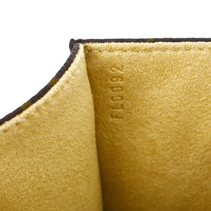 Louis Vuitton Florentine Pochette Monogram Canvas, Brown, Canvas, Clutch