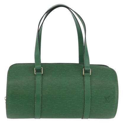 Louis Vuitton Soufflot Handbag Epi Leather, Green, Leather, Handbag