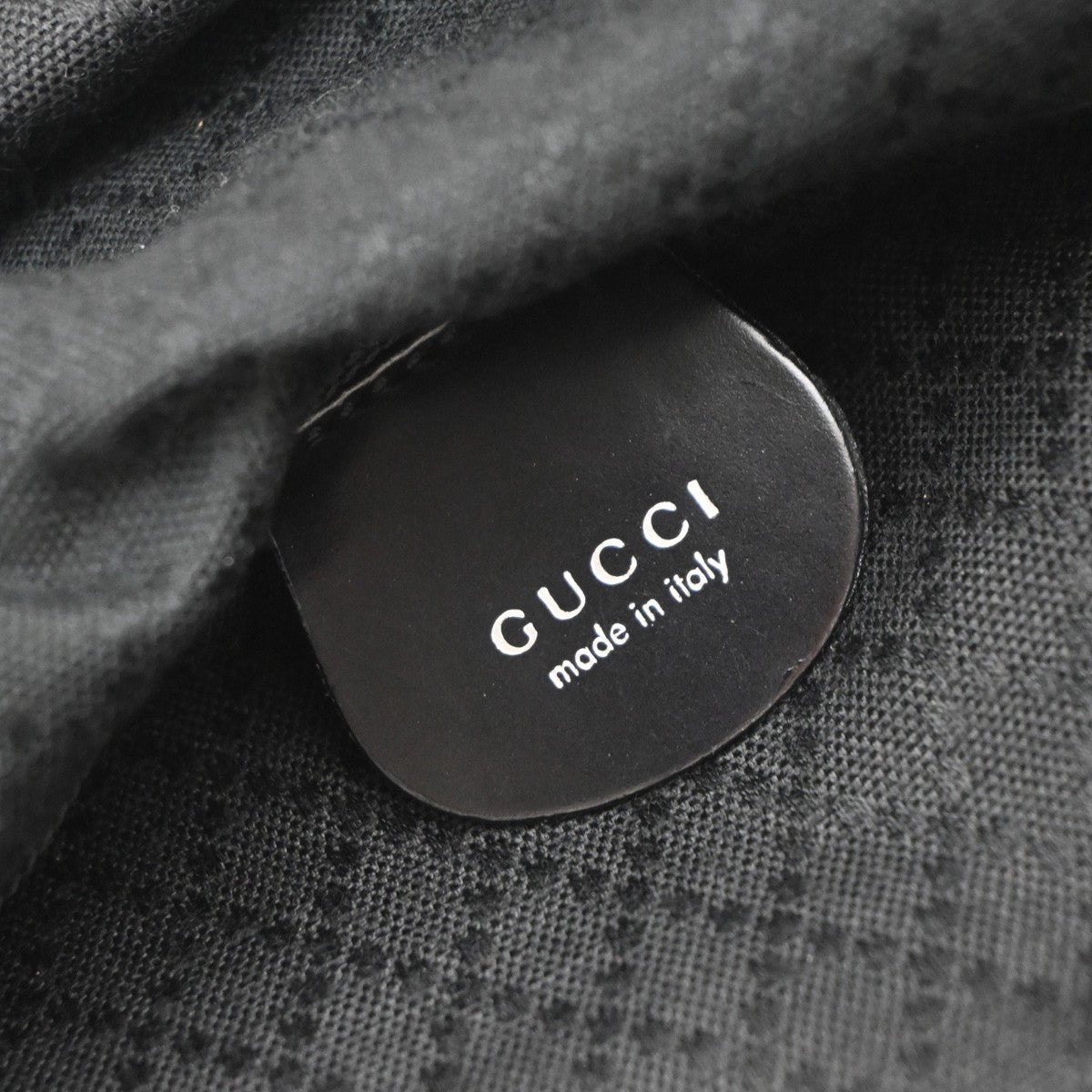 Gucci Vintage tote Nylon, BLACK, NYLON, Tote bag