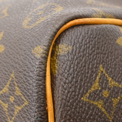 Louis Vuitton Keepall Bag Monogram Canvas, Brown, Canvas, Travel Bag