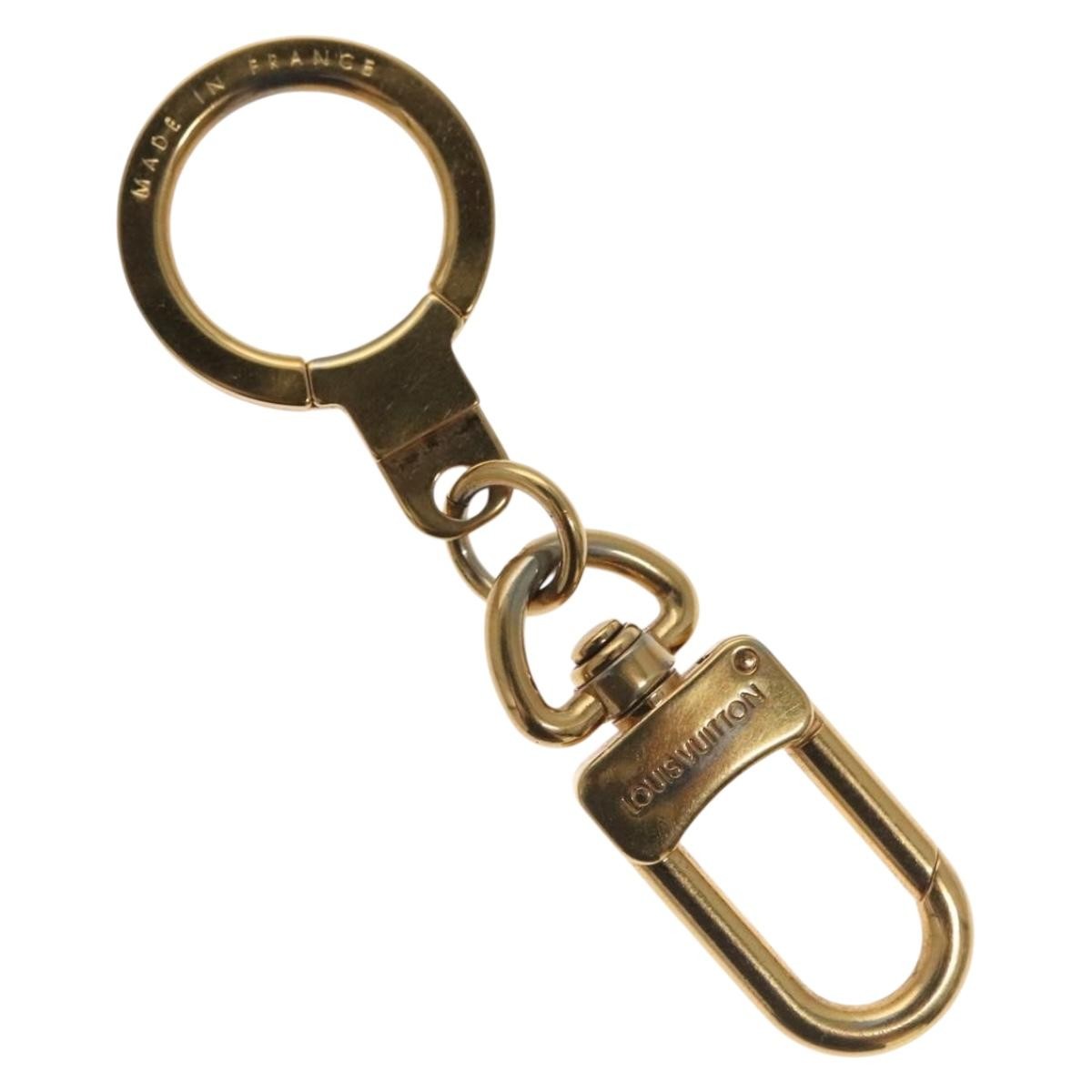 Louis Vuitton Bolt Pochette Extender Keychain Metal, GOLD, METAL, Charms and Keychains