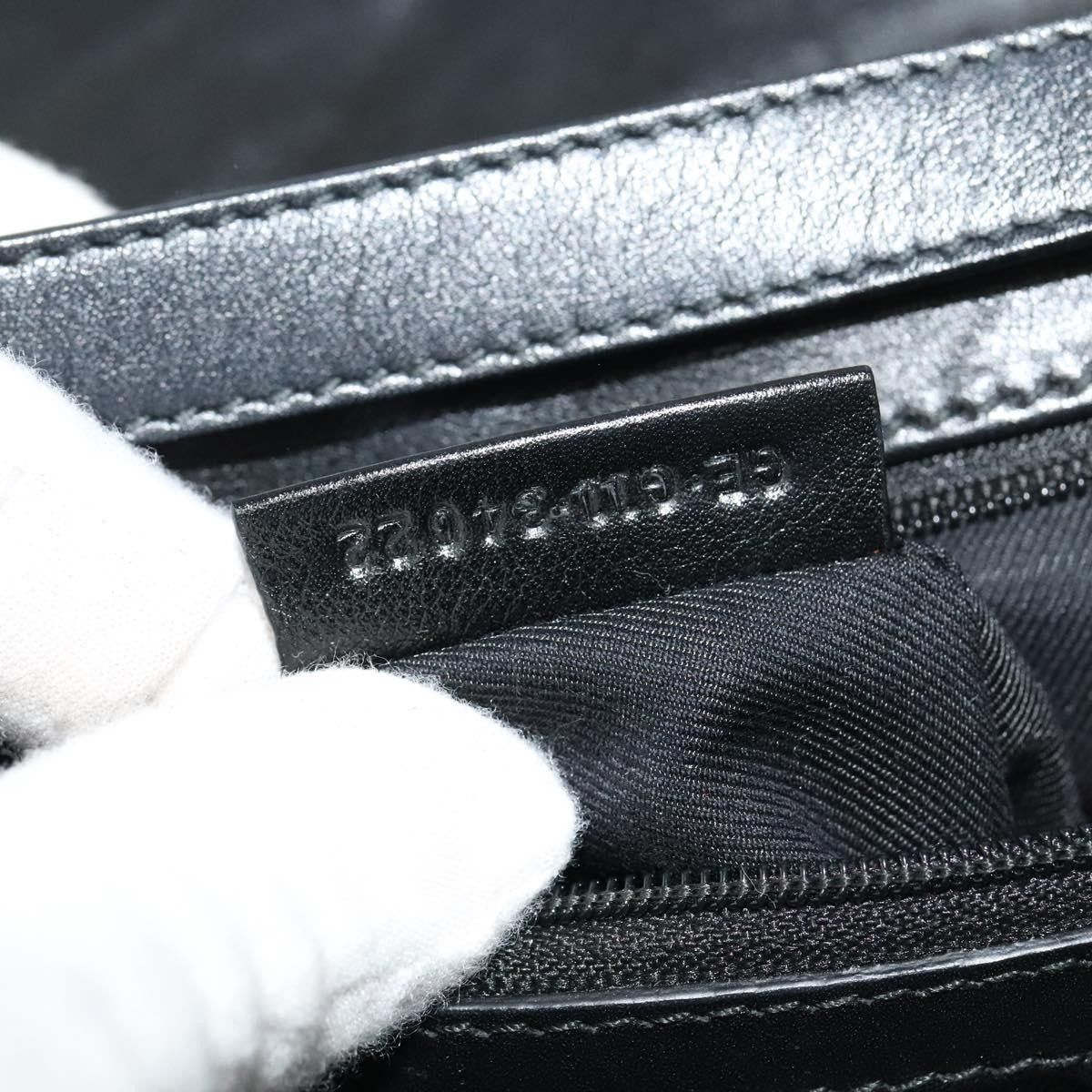 Bvlgari Chandra Flap Shoulder Bag Leather, BLACK, LEATHER, Shoulder bag