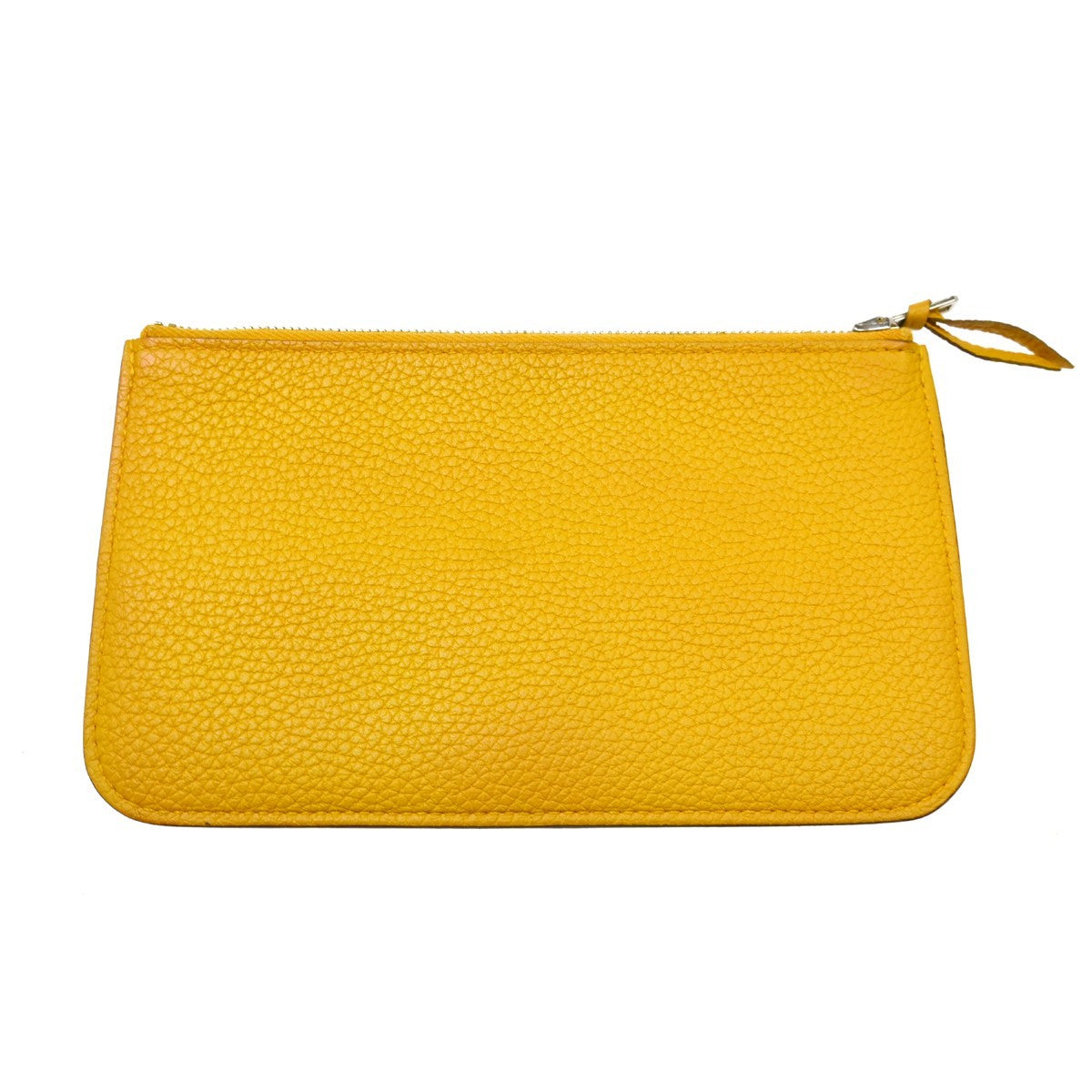 Hermes Dogon Duo Combined Wallet Leather, Yellow, Leather, Wallet