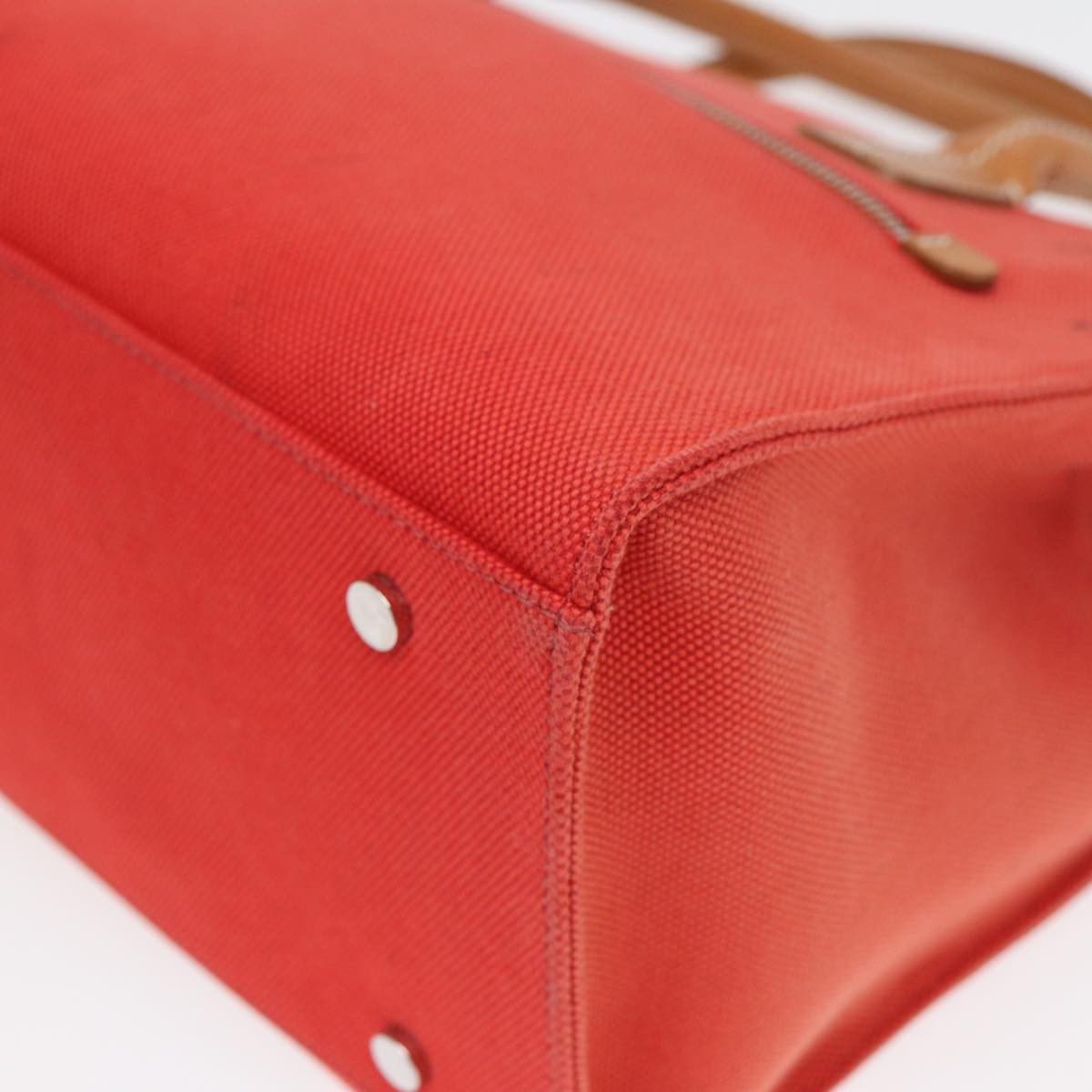 Burberry Nova Check Blue Label Canvas, ORANGE, CANVAS, Handbag