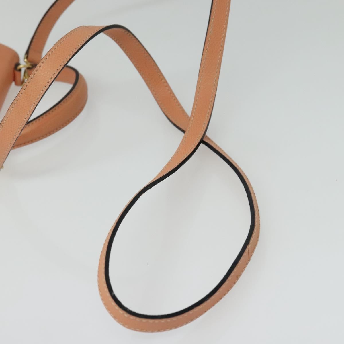 Celine Vintage Convertible Turnlock Top Handle Bag Leather, ORANGE, LEATHER, Handbag