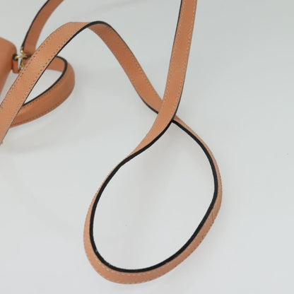 Celine Vintage Convertible Turnlock Top Handle Bag Leather, ORANGE, LEATHER, Handbag