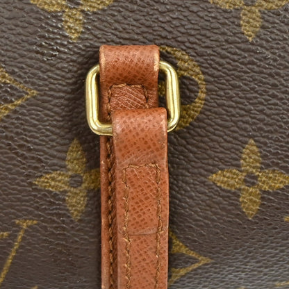 Louis Vuitton Papillon Handbag Monogram Canvas, Brown, Canvas, Handbag