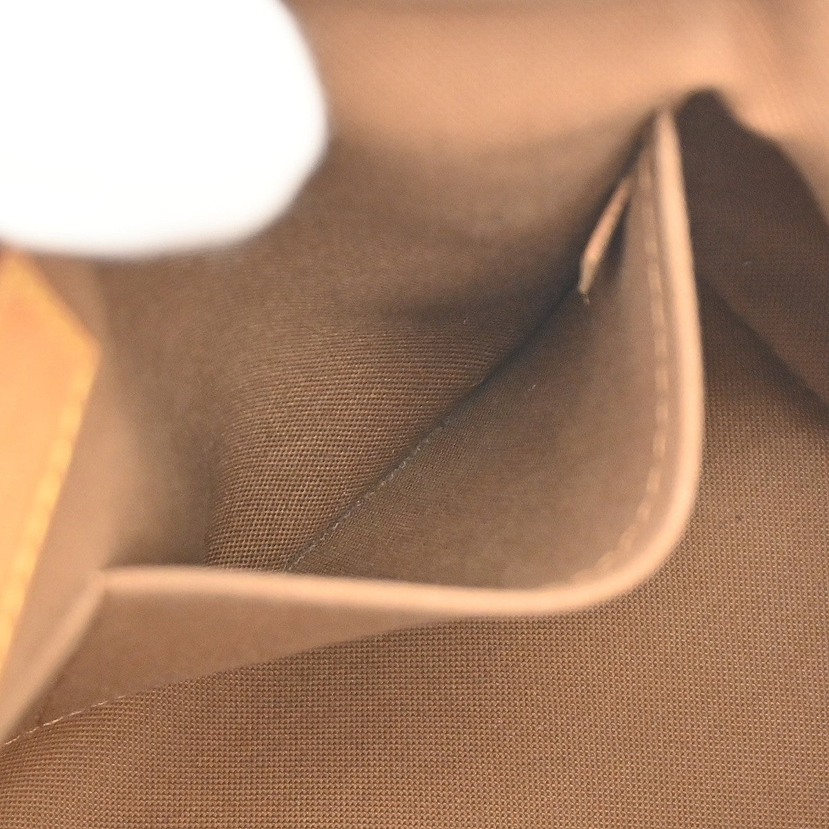 Louis Vuitton Tivoli Handbag Monogram Canvas, Brown, Canvas, Handbag