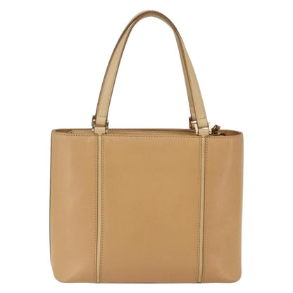Burberry Vintage Handbag Leather, BEIGE, LEATHER, Handbag