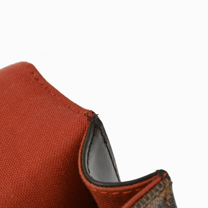 Louis Vuitton Portobello Messenger Damier, Brown, Canvas, Shoulder Bag