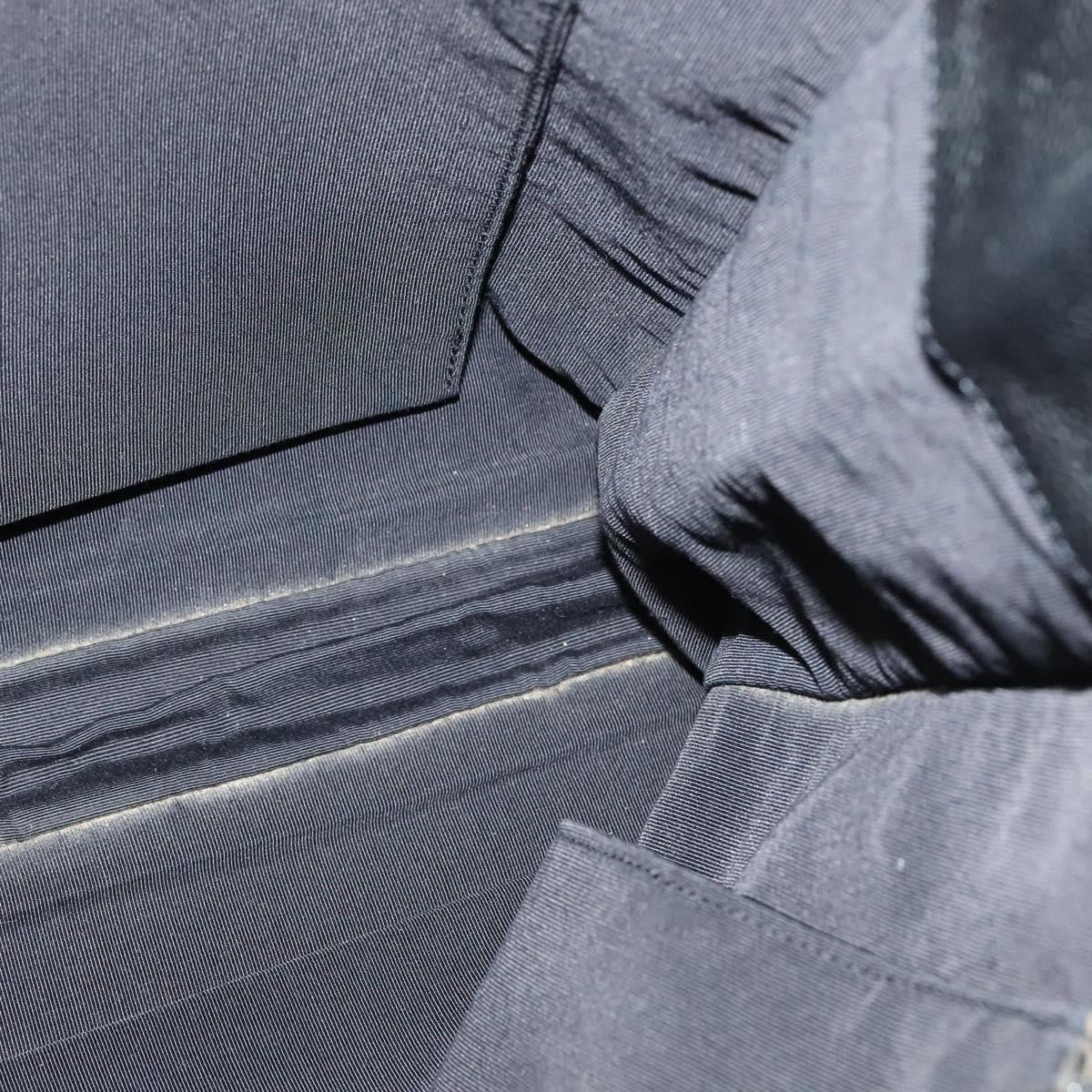 Chanel Vintage Wooden Ring Tote Caviar, BLACK, LEATHER, Tote bag