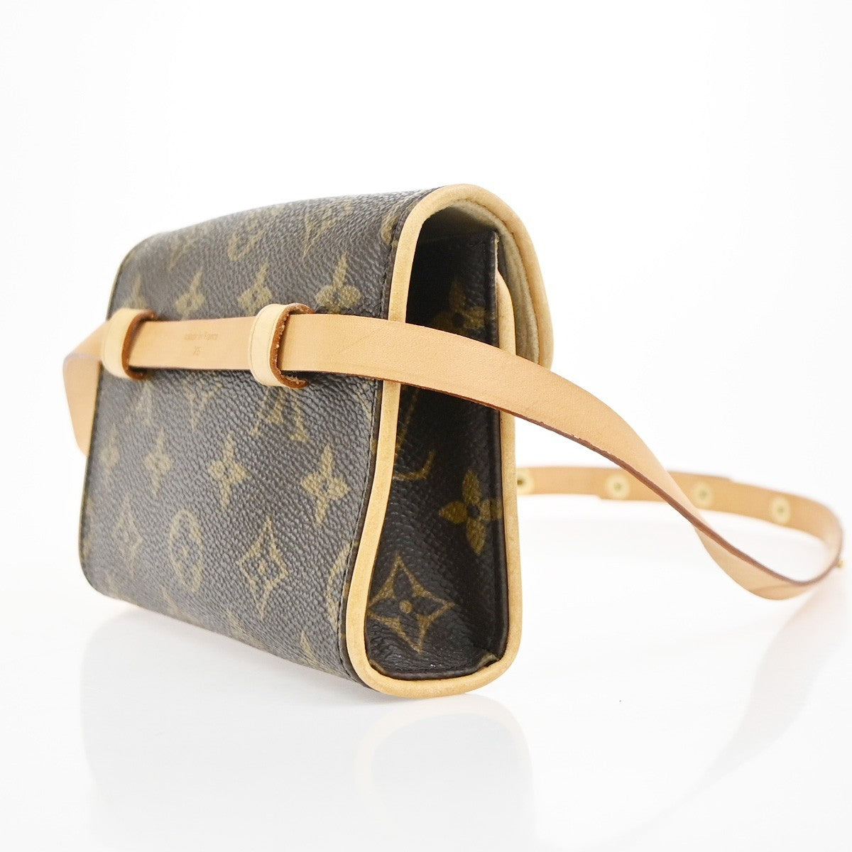 Louis Vuitton Florentine Waist Bag Monogram Canvas, Brown, Canvas, Clutch