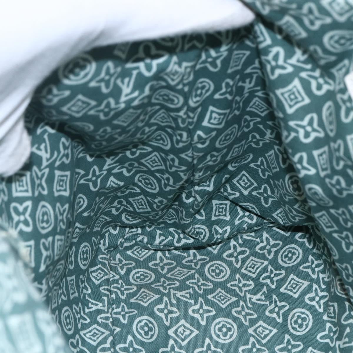 Louis Vuitton Tahitienne Cabas Canvas, GREEN, CANVAS, Tote bag