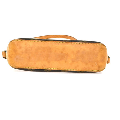 Louis Vuitton Trotteur Handbag Monogram Canvas, Brown, Canvas, Shoulder Bag