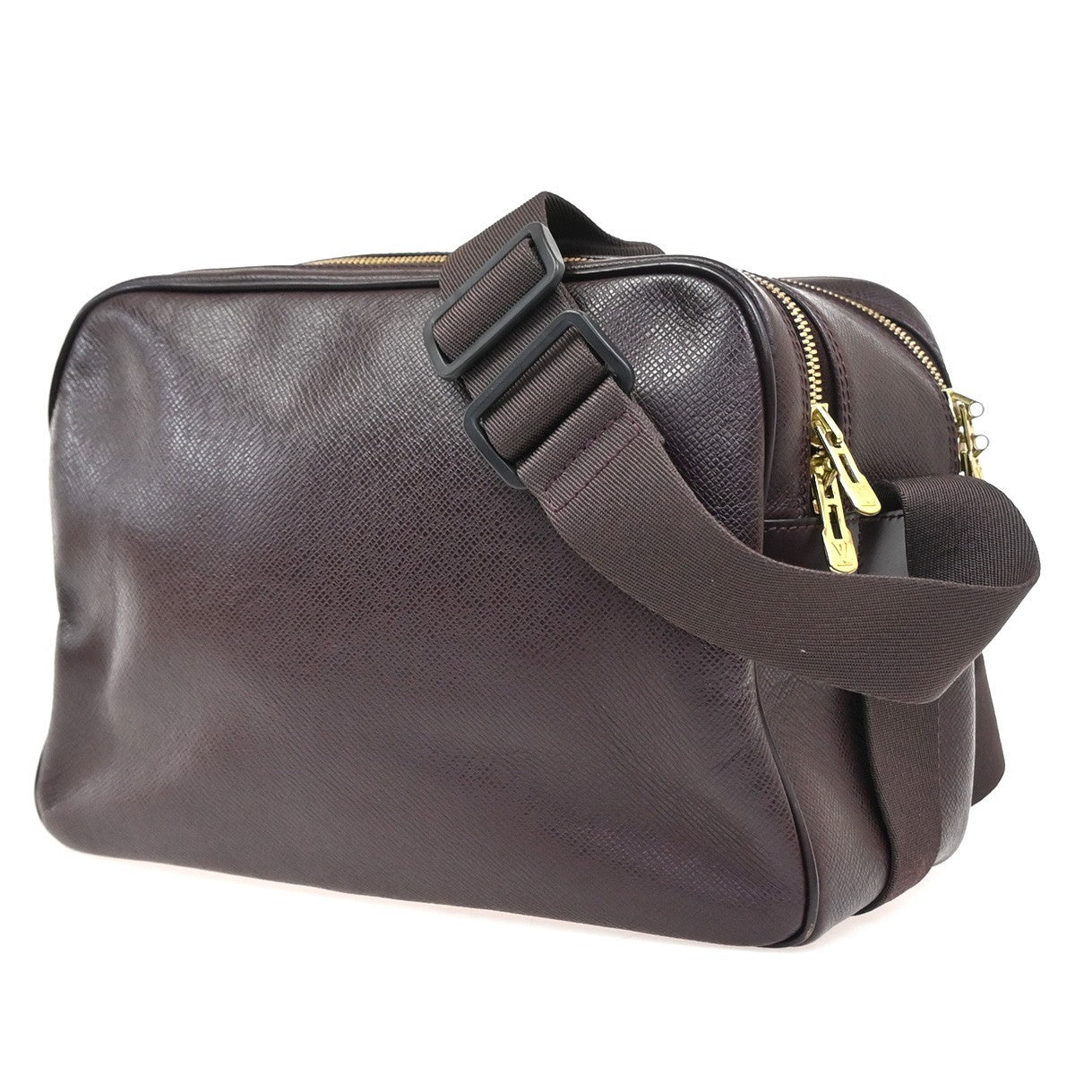 Louis Vuitton Reporter Bag Taiga Leather, Brown, Leather, Shoulder Bag