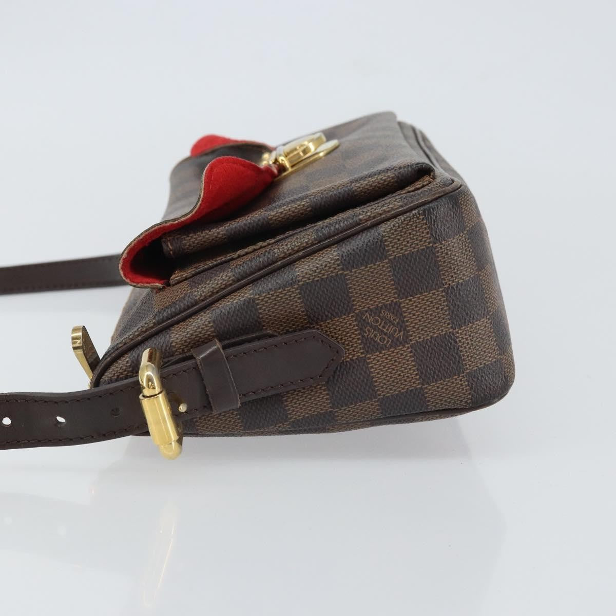 Louis Vuitton Ravello Handbag Damier, BROWN, CANVAS, Shoulder bag