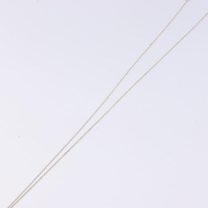 Tiffany & Co. Elsa Peretti Open Heart Pendant Necklace Sterling Silver, SILVER, SILVER, Necklace