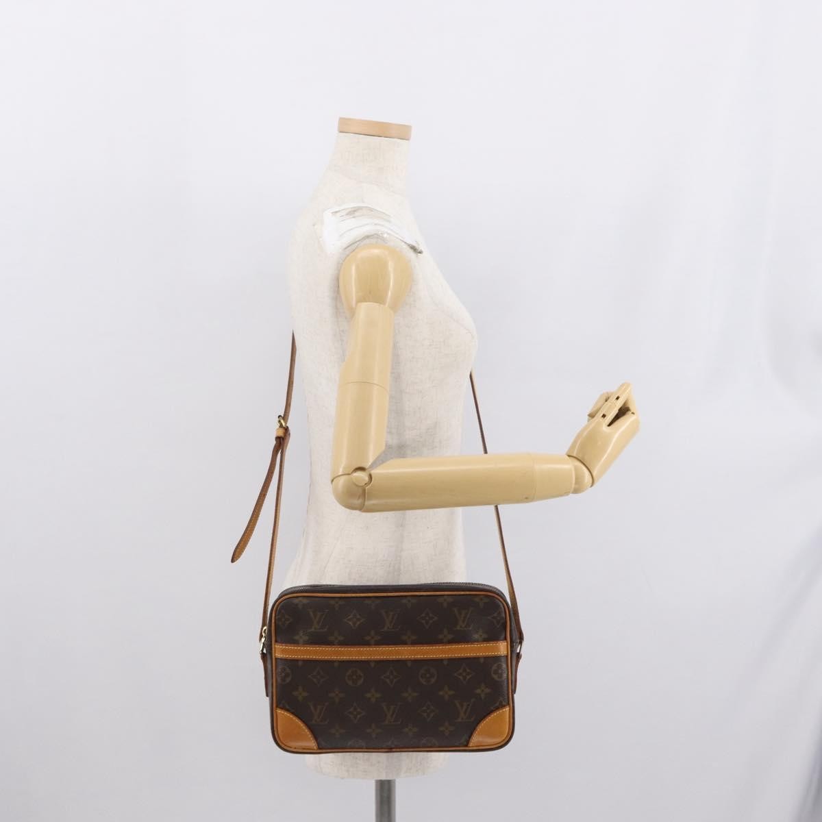 Louis Vuitton Trocadero Handbag Monogram Canvas, BROWN, CANVAS, Shoulder bag