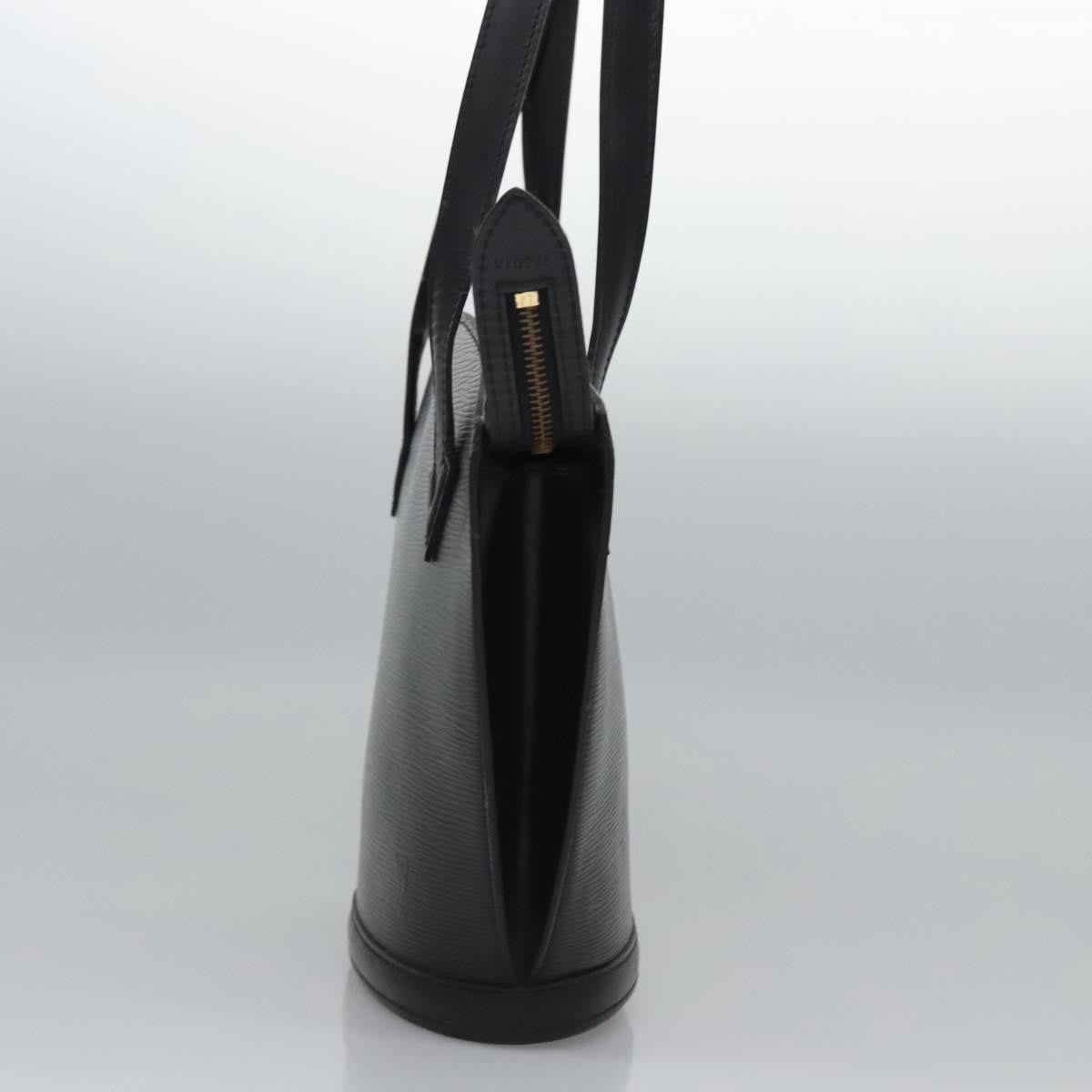 Louis Vuitton Saint Jacques Handbag Epi Leather, BLACK, LEATHER, Handbag