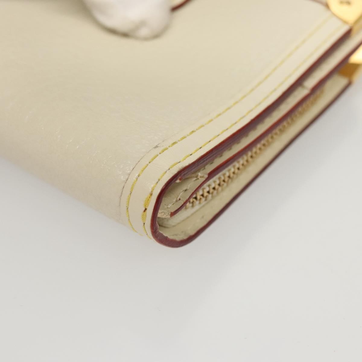 Louis Vuitton Suhali Wallet Leather, BEIGE, LEATHER, Wallets