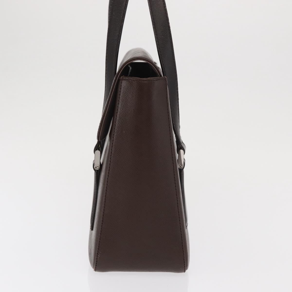 Burberry Vintage Handbag Leather, BROWN, LEATHER, Handbag