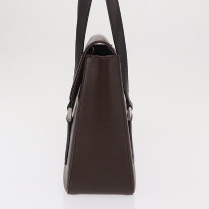 Burberry Vintage Handbag Leather, BROWN, LEATHER, Handbag