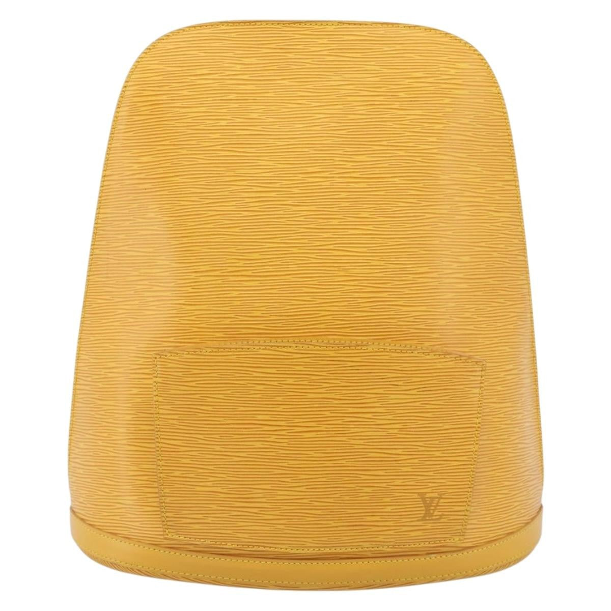 Louis Vuitton Gobelins Backpack Epi Leather, Yellow, Leather, Backpack