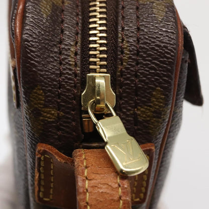 Louis Vuitton Jeune Fille Handbag Monogram Canvas, BROWN, CANVAS, Shoulder bag