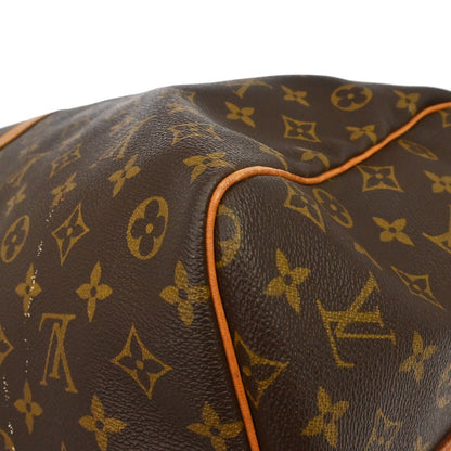 Louis Vuitton Keepall Bandouliere Bag Monogram Canvas, Brown, Canvas, Travel Bag