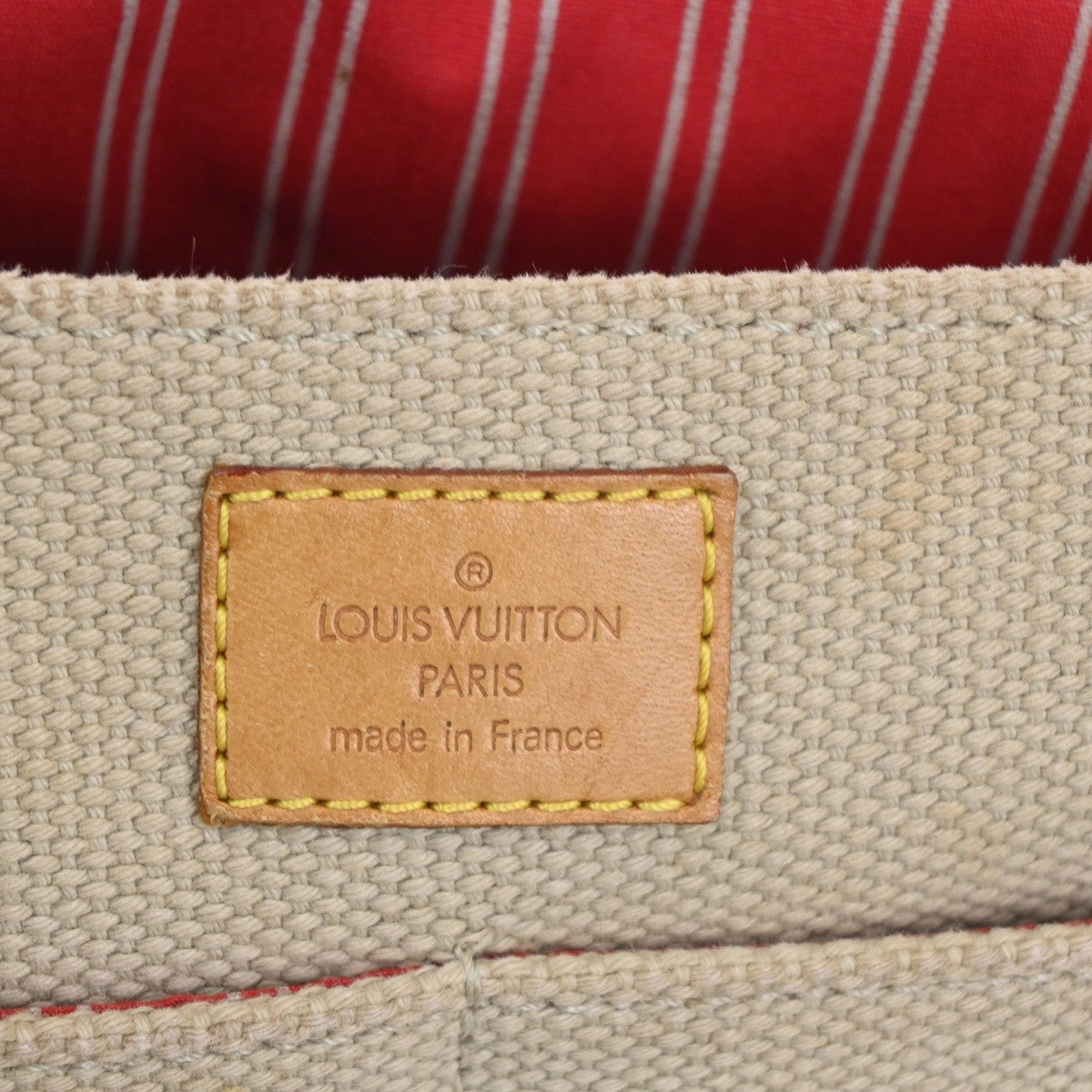 Louis Vuitton Antigua Besace Messenger Bag Canvas, BEIGE, CANVAS, Shoulder bag