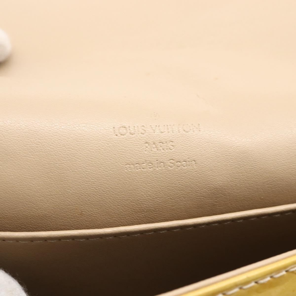Louis Vuitton Thompson Street Handbag Monogram Vernis, BEIGE, PATENT_LEATHER, Shoulder bag