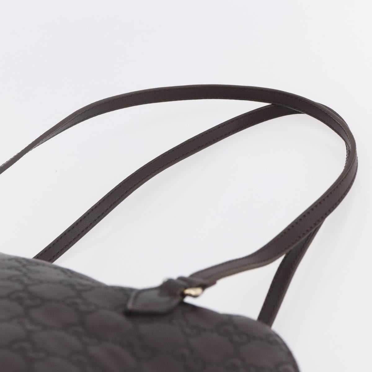 Gucci Bree Dome Tote Guccissima Leather, BROWN, LEATHER, Tote bag