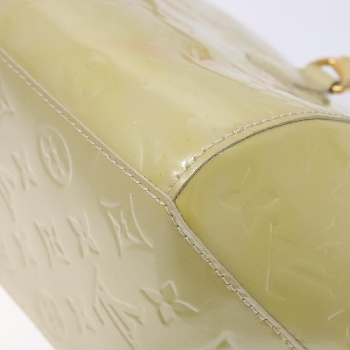 Louis Vuitton Sherwood Handbag Monogram Vernis, BEIGE, PATENT_LEATHER, Handbag