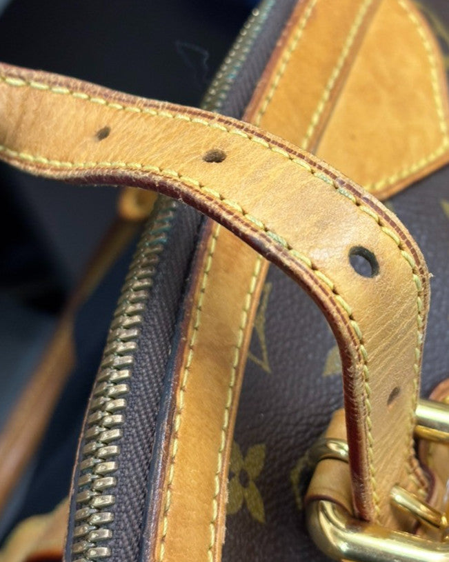 Louis Vuitton Tivoli Handbag Monogram Canvas, BROWN, CANVAS, Shoulder bag