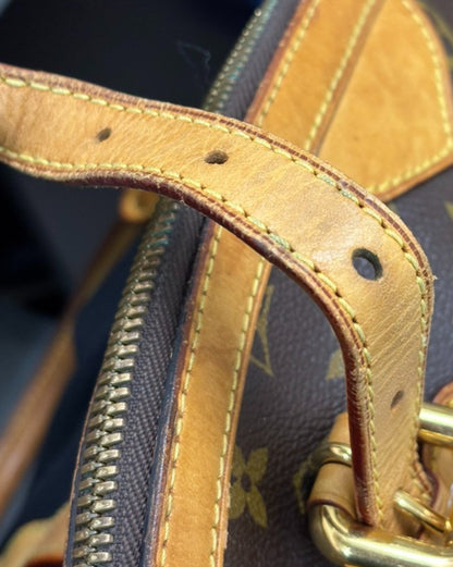 Louis Vuitton Tivoli Handbag Monogram Canvas, BROWN, CANVAS, Shoulder bag