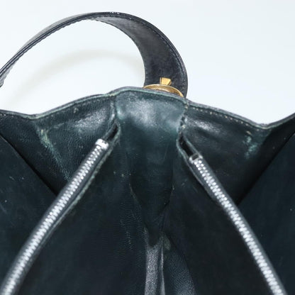 Celine Horse Carriage Shoulder bag Leather, BLACK, LEATHER, Shoulder bag