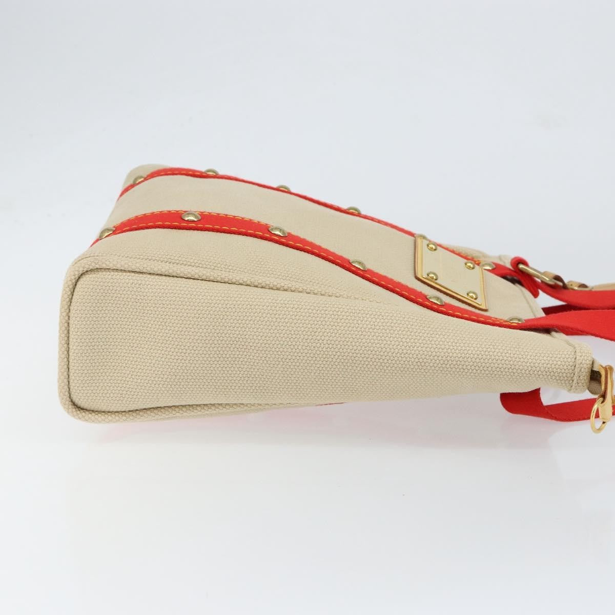 Louis Vuitton Antigua Tote Canvas, BEIGE, CANVAS, Tote bag