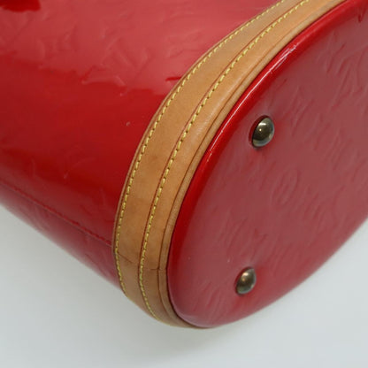 Louis Vuitton Bucket Bag Monogram Vernis, Red, Patent Leather, Shoulder Bag