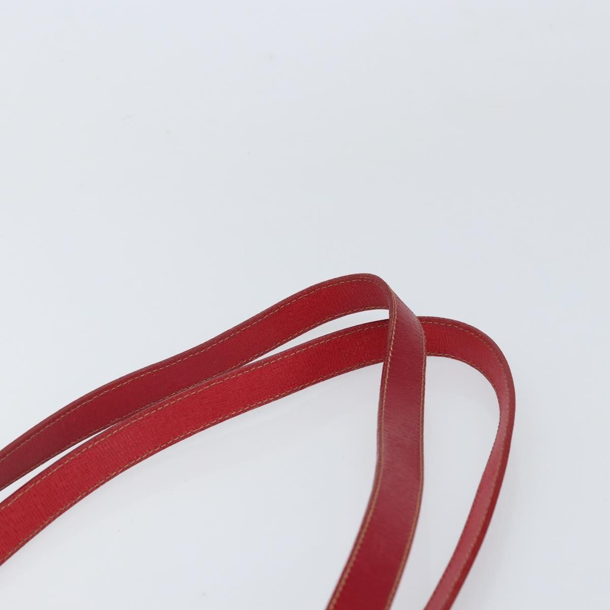 Burberry Vintage tote bag Leather, RED, LEATHER, Tote bag