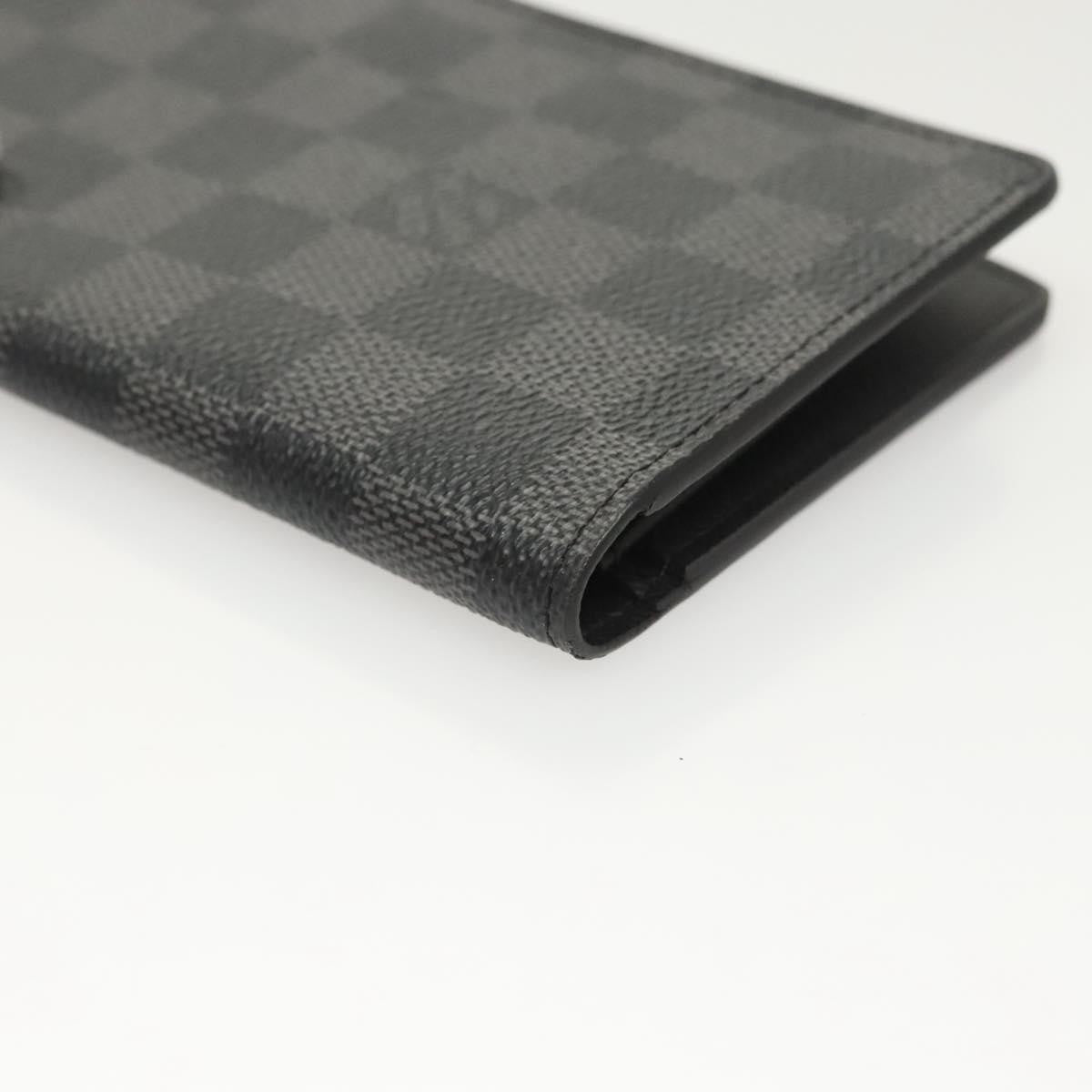 Louis Vuitton Brazza Long Bifold wallet Damier, GRAY, CANVAS, Wallets