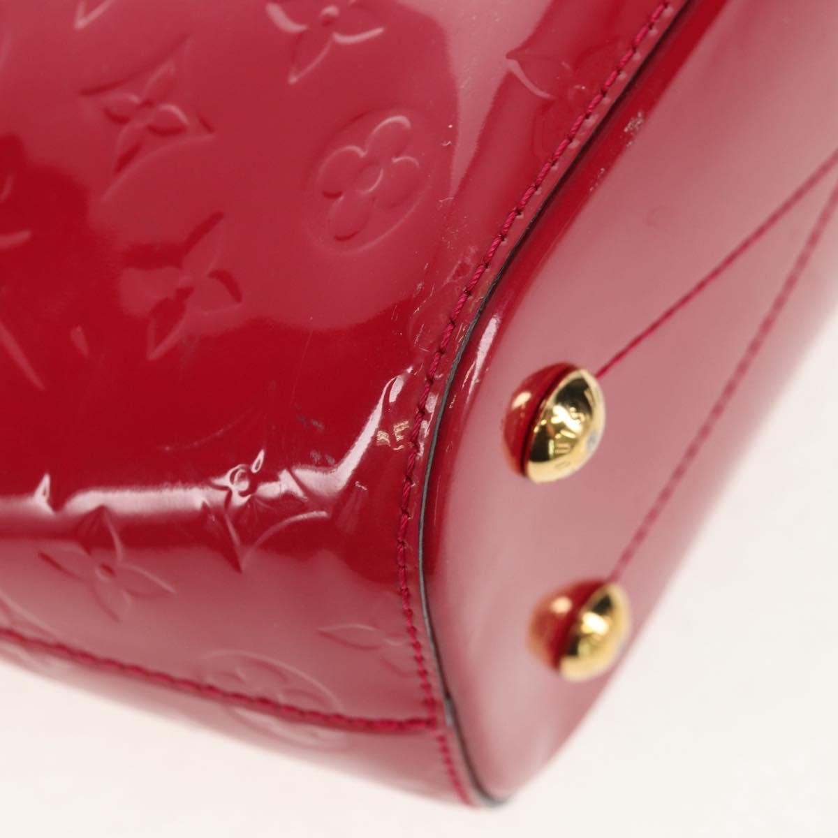 Louis Vuitton Montebello Handbag Monogram Vernis, PINK, PATENT_LEATHER, Handbag