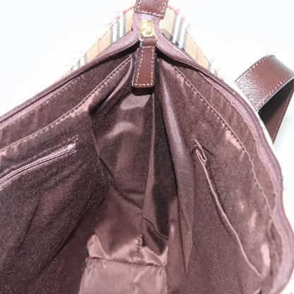 Burberry Nova Check Tote canvas check pattern, BEIGE, CANVAS, Tote bag