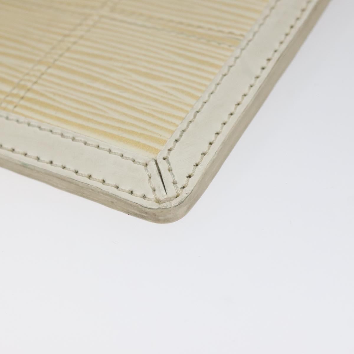 Louis Vuitton Delmonico Pochette Stretch Epi Leather, Beige, Leather, Clutch
