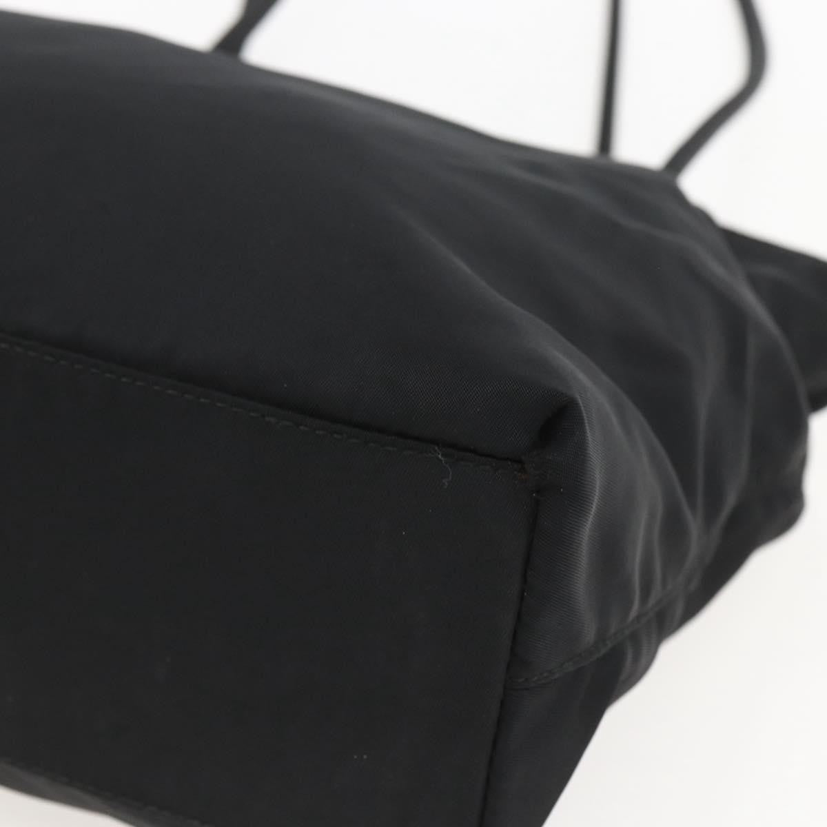 Prada Open Tote Re-Nylon, BLACK, NYLON, Shoulder bag